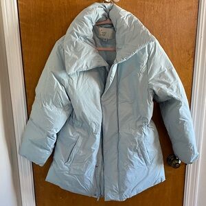 A New Day Light Blue Puffer Jacket
